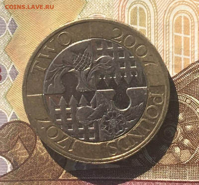 Великобритания 2 фунта 2007 300 лет унии до 16.09. в 22.00 - IMG_E0475.JPG