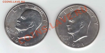Доллары США, серебро - эйзен