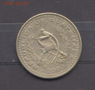 Гватемала 2000 1 кетсаль до 15 09 - 160а