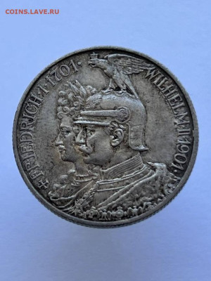 2 марки 1901 года, Пруссия, Вильгельм II. До 15.09 - IMG_0605