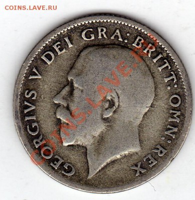 Ag Великобритания 6 пенсов 1920 до 30.01-22ч (1190) - img454