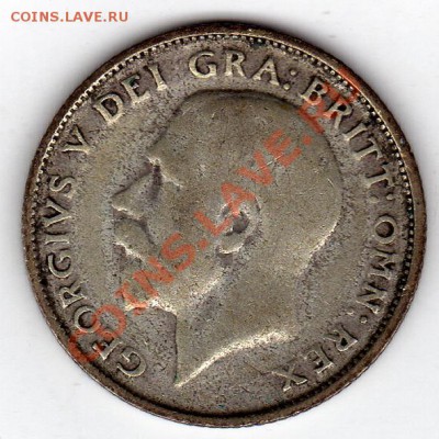 Ag Великобритания 6 пенсов 1924 до 30.01-22ч (1190) - img462