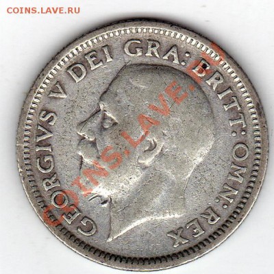 Ag Великобритания 6 пенсов 1926 до 30.01-22ч (1190) - img466