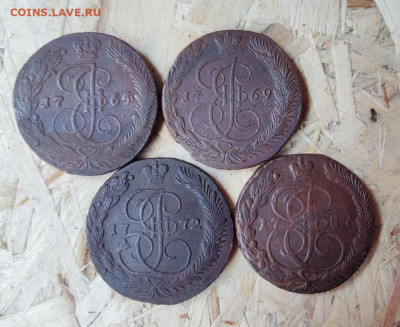 Лот 5 копеек (1764, 1769, 1772, 1787 ЕМ) до 22.09.24, 22.00 - photo_2024-09-16_11-40-36 (2)