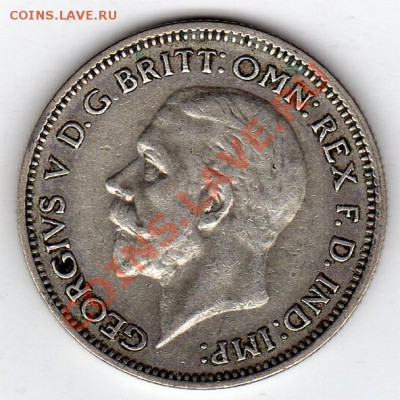 Ag Великобритания 6 пенсов 1931 до 30.01-22ч (1190) - img476