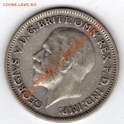 Ag Великобритания 6 пенсов 1935 до 30.01-22ч (1190) - img484