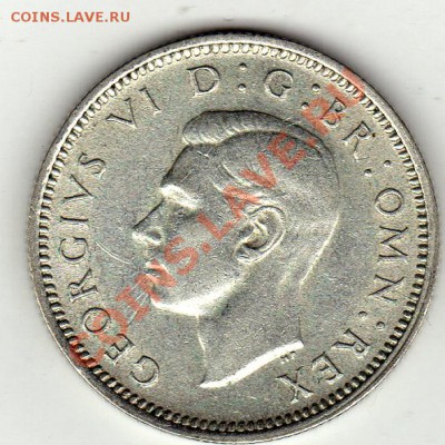 Ag Великобритания 6 пенсов 1941 до 30.01-22ч (1190) - img496