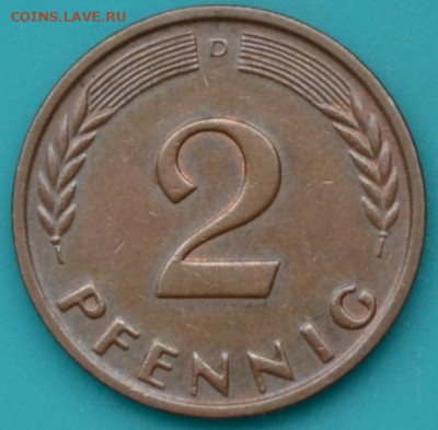 ФРГ 2 пфенниг 1965 . - DSC_0497.JPG