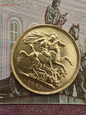 Великобритания 2 фунта 1887 золото Виктория - IMG_20240916_194959