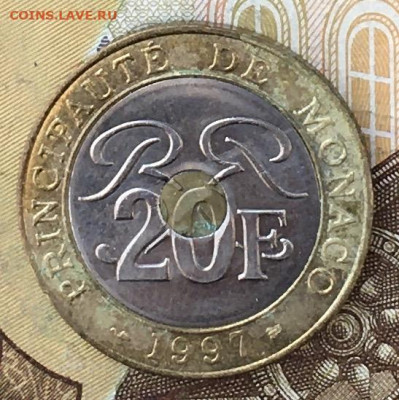 Монако 20 франков 1997 до 23.09 в 22.00 - IMG_E0705.JPG