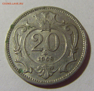 20 геллеров 1908 Австрия №1 24.09.2024 22:00 М - CIMG0897.JPG