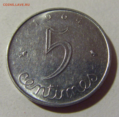 5 сантим 1964 Франция №2 24.09.2024 22:00 М - CIMG1109.JPG