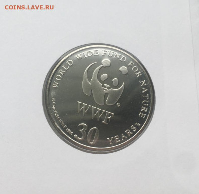 Памятная медаль Жетон Африканский ламантин Фонд Дикой Природ - pamjatnaja_medal_zheton_afrikanskij_lamantin_fond_dikoj_prirody_wwf_marka_togo_kpd_konvert_krona_fauna (3)