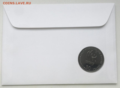 Памятная медаль Жетон Африканский ламантин Фонд Дикой Природ - pamjatnaja_medal_zheton_afrikanskij_lamantin_fond_dikoj_prirody_wwf_marka_togo_kpd_konvert_krona_fauna (1)