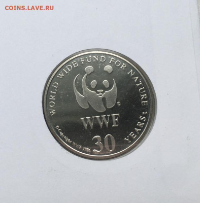 КПД крона медаль Жетон Африканская антилопа Личи Фонд Дикой - kpd_krona_medal_zheton_afrikanskaja_antilopa_lichi_fond_dikoj_prirody_wwf_marka_botsvana_fauna_konvert (2)