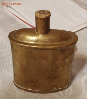 Фляжка латунь - флллл