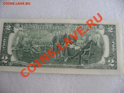 БАНКНОТЫ НОМИНАЛОМ 2 ДОЛЛАРА США 2003 ГОДА . ПРЕСС !!! - 039ts