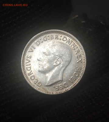 АВСТРАЛИЯ. 3 ПЕНСА 1949 год. ДО 1.10 - 20240925_210130