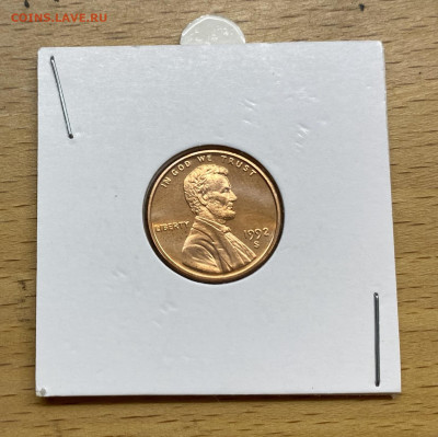 США 1 цент 1992 S Линкольн Пруф Proof из набора редкий - IMG_8933.JPG