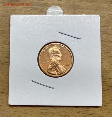 США 1 цент 2000 S Линкольн Пруф Proof из набора редкий - ssha_1_cent_2000_s_linkoln_pruf_proof_iz_nabora_redkij (2)