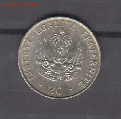 Гаити 1991 20 сантимов до 03 10 - 7а