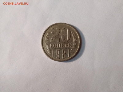 20 коп 1981 - какая разновидность? У Я.Адрианова не указана - 20240930_104214