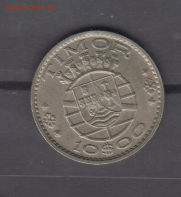 Португальский Тимор 1970 10 эскудо до 04 10 - 19а
