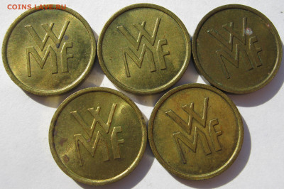 Германия ФРГ жетон WMf  Вюртембергский металлург. завод кофе - IMG_1314.JPG