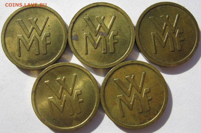 Германия ФРГ жетон WMf  Вюртембергский металлург. завод кофе - IMG_1309.JPG
