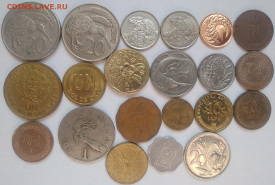 ФИКС Монеты мира до 05.10.2024 22-00 мск - Монеты мира 20