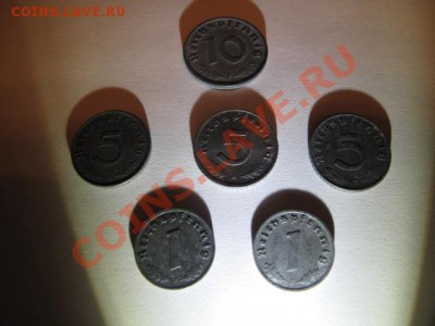 3 рейх оккупация пфенненги - IMG_7031.JPG