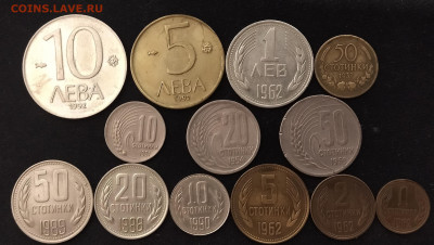 Болгария 1937-1992 Коллекция 13 монет до 07.10.24 22:00 МСК - В01_04-16_1.JPG