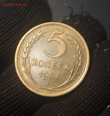 5 копеек 1957 год. СССР Отличная До 08.10 - 20240921_200255