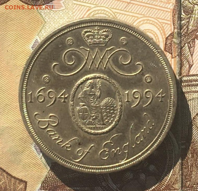 Великобритания 2 фунта 1994 300 лет банку до 09.10. в 22.00 - IMG_E0487.JPG