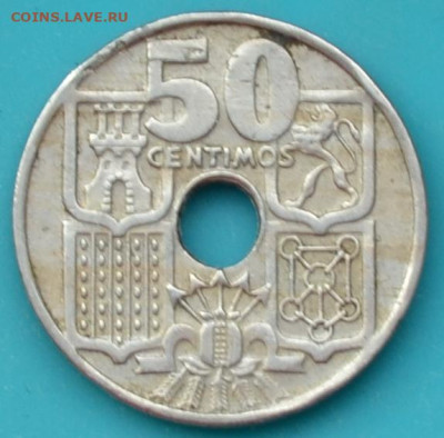 Испания 50 сантимов 1949. - DSC_0589.JPG