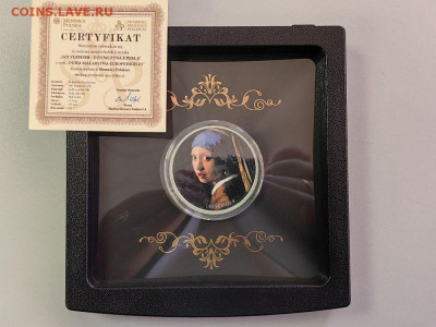 500фр 2017 Камерун Вермеер - Девушка с жемчужной серьгой, Ag - ЯЯ Камерун Вермеер-3