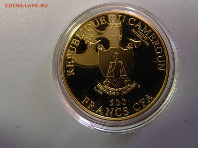 500фр 2018 Камерун Фра Бартоломео, Ag999, до 10.10 - ЯЯ Фра Бортоломео-2