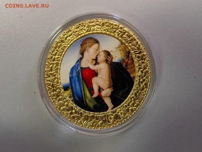 500фр 2018 Камерун Фра Бартоломео, Ag999, до 10.10 - ЯЯ Фра Бортоломео-1