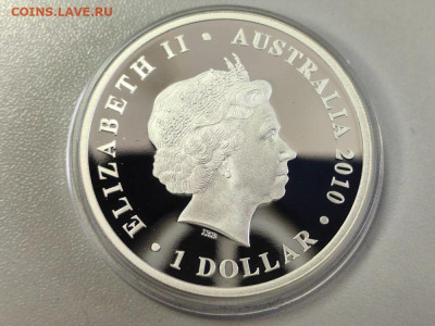 Австралия 1доллар 2010 Коала, Ag999, до 10.10 - ЯЯ Штаты Австралии Коала-2