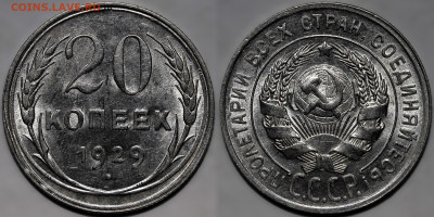 20 копеек 1929 яркий шт.блеск №1 до 9.10.24 (22:00) - 20-29.JPG
