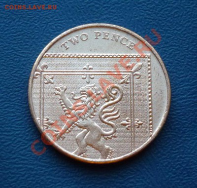 Великобритания 2 пенса 2008 UNC до 01.02.12 в 22-00 - Брит 2п 1
