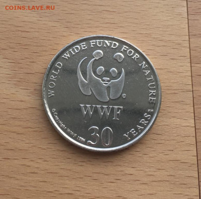 Крона Памятная медаль Жетон бабочка Птицекрылка - krona_shajba_pamjatnaja_medal_zheton_babochka_pticekrylka_fond_dikoj_prirody_fauna_wwf (1)