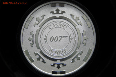 Тувалу 1 доллар 2023 Джеймс Бонд, 007, казино рояль серебро - _DSC9289.JPG