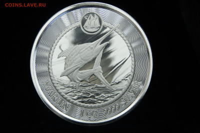 Серебро Каймановы острова 1 доллар 2023 марлин - _DSC7557.JPG