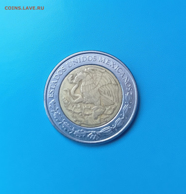Мексика 1 Песо 2000 год , Биметалл - IMG20241004104246
