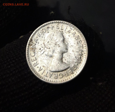 Австралия 3 пенса 1961 года, серебро. До 17.10 - 20240928_185827