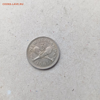 Новая Зеландия 3 Пенса 1961 год - IMG20241011170636
