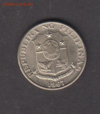 Филиппины 1967 25с без оборота до 16 10 - 17а