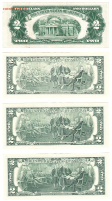 2 доллара США 1953, отличные до 17.10.2024 в 22-10 мск - 2$_рев2