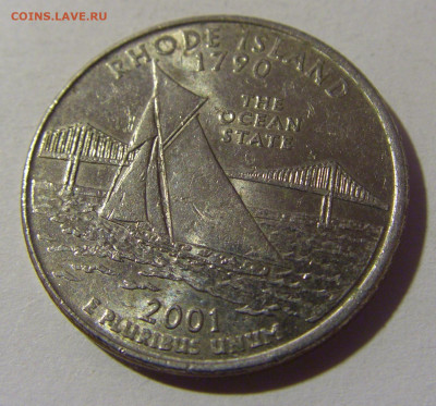 25 центов 2001 Род Айленд США №1 18.10.2024 22:00 МСК - CIMG4095.JPG